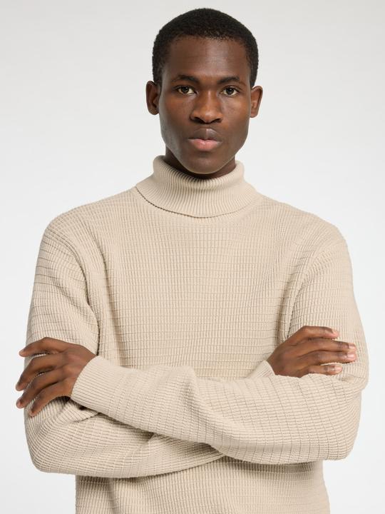 Image du produit Selected Homme Pull à col roulé texturé (L)