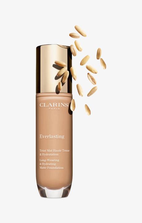Actual product image Clarins Everlasting Foundation No.110N Honey (110N Honey)