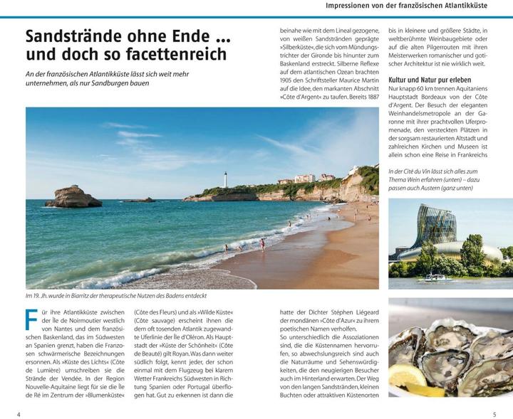 Produktbild Reiseführer Französische Atlantikküste (Deutsch, Jonas Fieder, 2018)