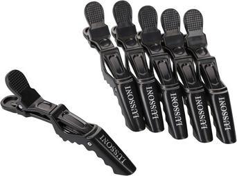 Tools for Beauty LUSSONI Crocodile Clips - Pack of 6 (6 Stk.)
