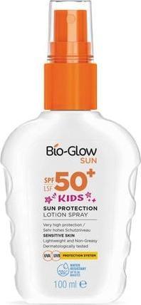 BioGlow Sun Spray Kids SPF50 100ml waterproof (Sun spray, SPF 50, 100 ml, 128 g)