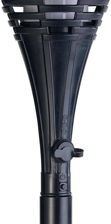 Actual product image Luminea LED Garden Torch with Realistic Flame Flicker