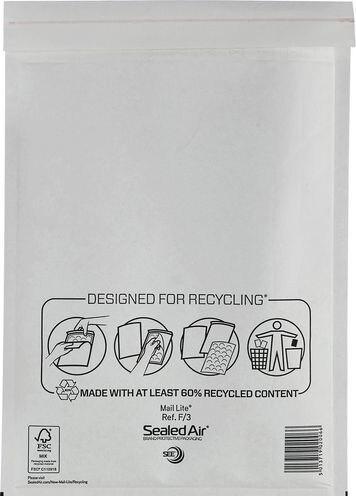 Image du produit Sealed Air Enveloppes à bulles d'air 79 g/m² Blanc (50 x)