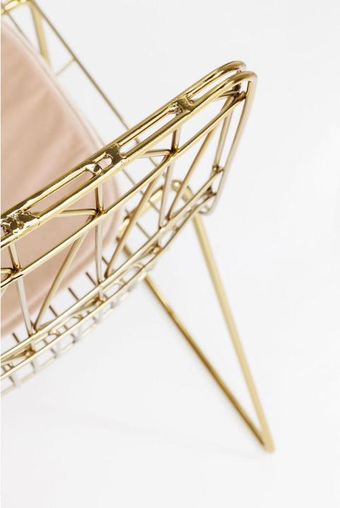 Produktbild Designlife Stuhl Solo Creme Gold