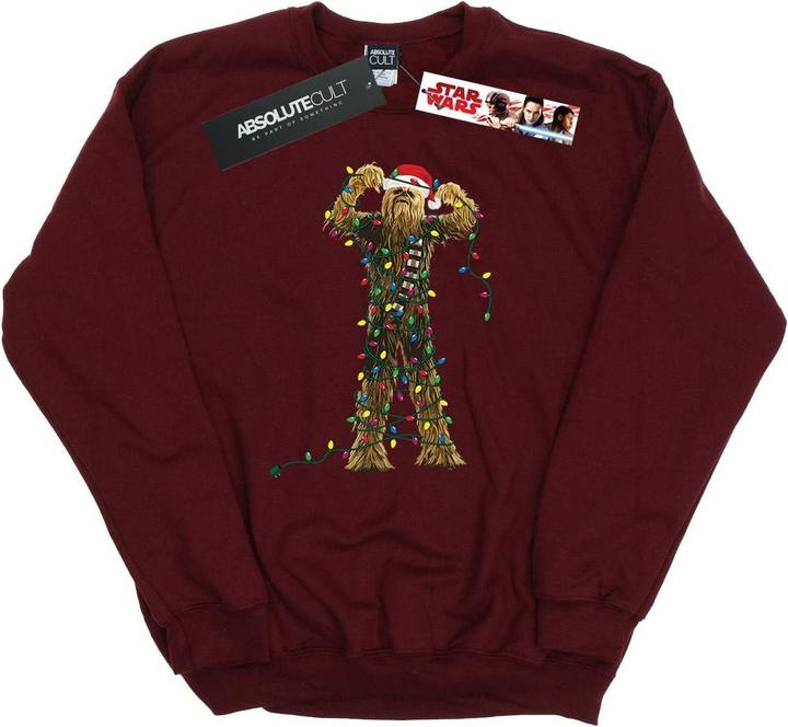 Star Wars Chewbacca Christmas Lights Sweatshirt (XL)