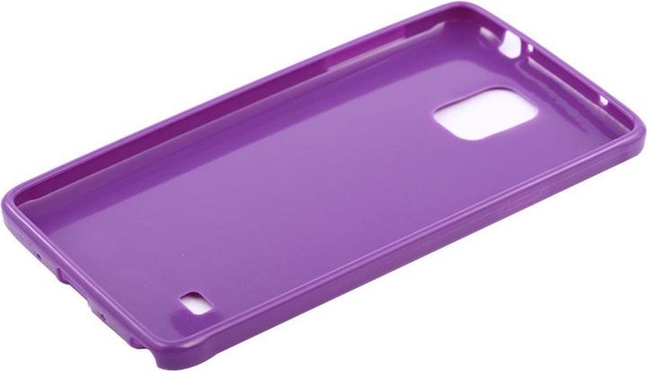 Produktbild König Design Schutzhülle TPU Case für Handy Samsung Galaxy Note 4 SM N910 Lila / Violett (Samsung Galaxy Note 4)