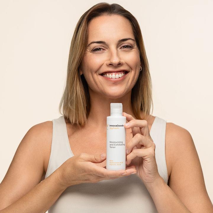 Actual product image InnovaGoods Moisturising facial toner with exfoliating effect Rice Joyfresh 150 ml (Exfoliation, 150 ml)