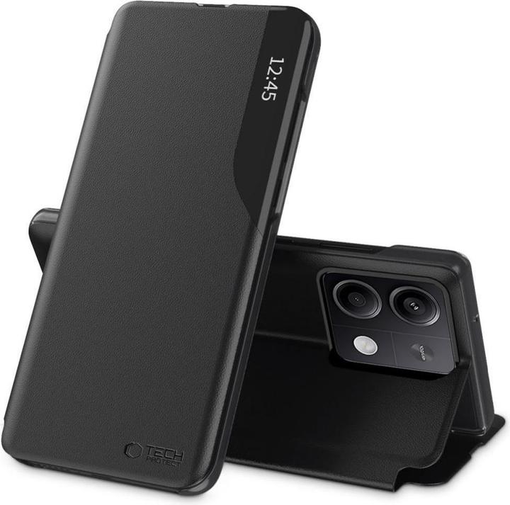 Image du produit Tech-Protect Mobiilikaaned Redmi Note 13 Pro Booklet Smart View, must (Xiaomi Redmi Note 13 Pro, Xiaomi Poco X6)
