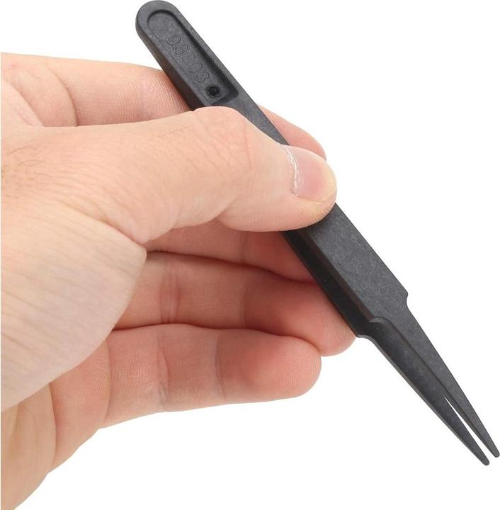Immagine prodotto PowerGuard Pinzetta di precisione in plastica ESD, piatta e arrotondata
