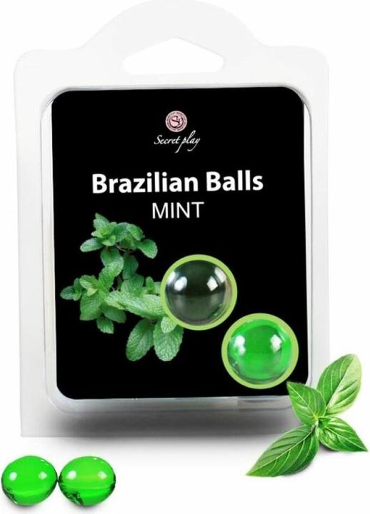 Actual product image Secret play Brazilian Balls Mint Set 2 Balls