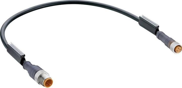 Belden 38689-1 Sensor/actuator connector, assembled M12 plug, straight
