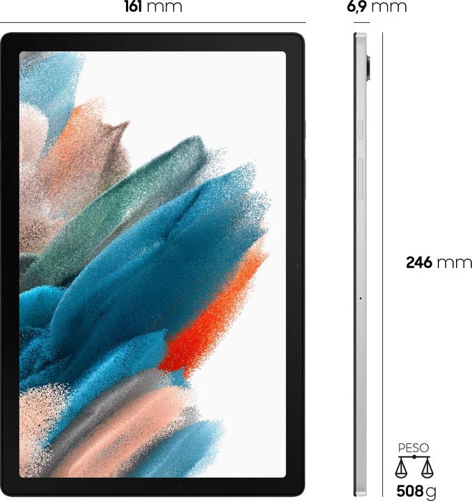 Image du produit Samsung Galaxy Tab A8 (WLAN uniquement, 10.50", 64 Go, Silver)