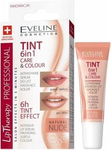 Produktbild Eveline Tint 6in1 Lippenserum natürlicher Nackt, 12 ml (12 ml)