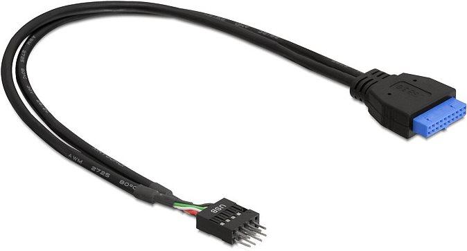 Actual product image Delock USB cable internal (0.45 m, USB 2.0)