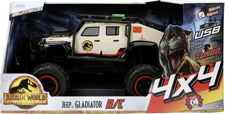 Produktbild Jada Jurassic World RC 4x4 Jeep Gladiator1:12