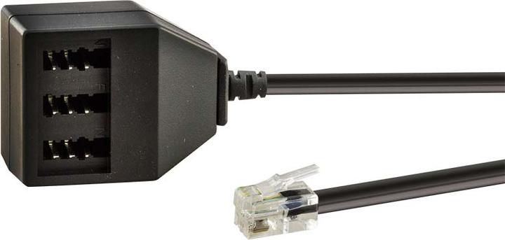 Actual product image E+P T 121/02 Telephone adapter TAE NFN Western Telekom Norm