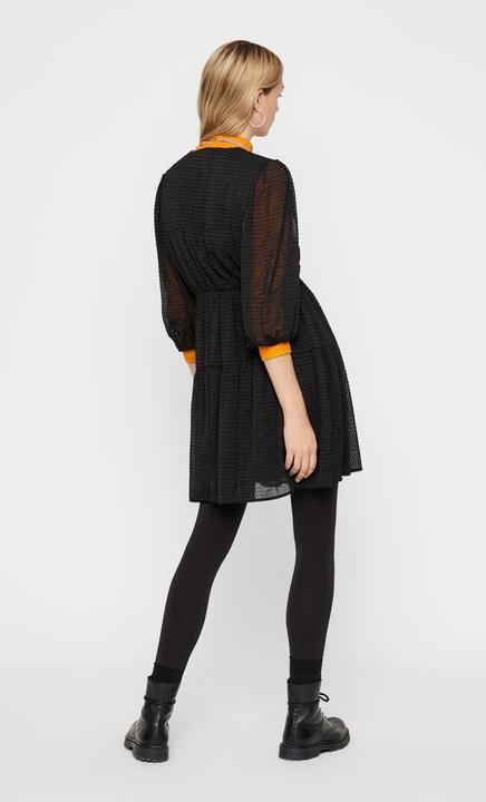 Actual product image Pieces Structure wrap front mini dress (L)