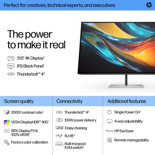 Produktbild HP 732pk Docking Display (3840 x 2160 Pixel, 31.50")