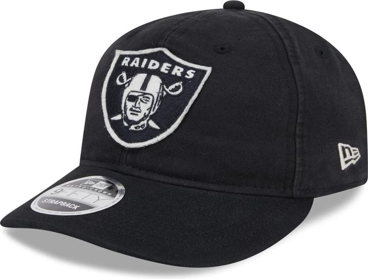 Produktbild New Era 9Fifty Retro Crown Cap Felt Logo Las Vegas Raiders