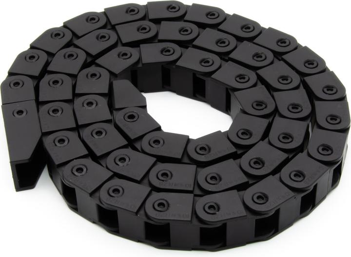 Produktbild Purecrea 10x10mm Nylon Kabelschlepp 1m