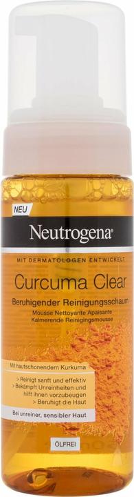 Neutrogena Curcuma Clear Cleansing Mousse (Schaum, 150 ml)