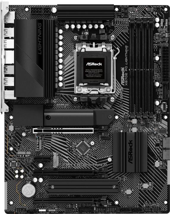 Actual product image AsRock X670E PG Lightning (AM5, AMD X670E, ATX)
