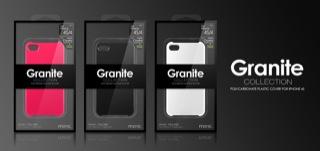 Actual product image more. Granite Collection Hardcase for iPhone 4/4S White (Apple iPhone 4s, Apple iPhone 4)