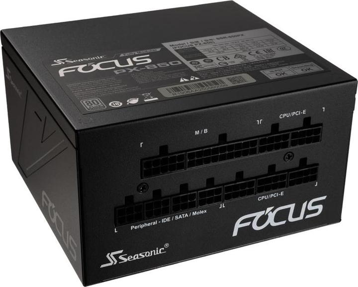 Actual product image Seasonic Focus PX (850 W)