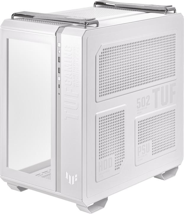 ASUS Case TUF GT502 PLUS TG Gaming White (mATX, Mini-ITX, ATX)