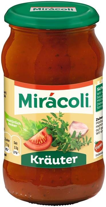 Produktbild Miracoli Pasta Sauce Kraeuter (400 g)