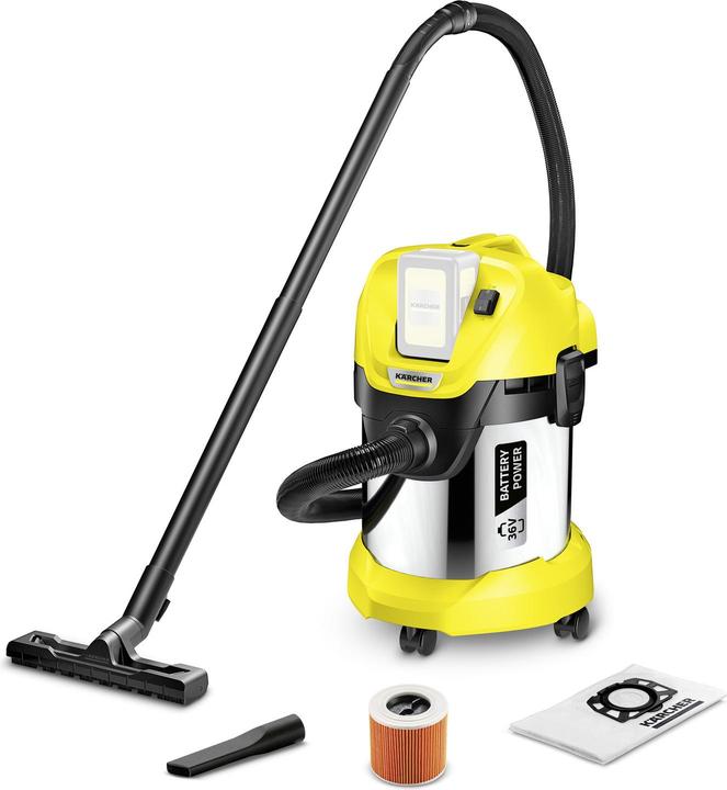 Kärcher Batteria WD3 Premium (Aspirapolvere a umido e a secco)
