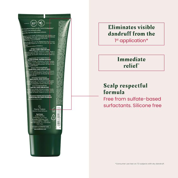 Actual product image Rene Furterer Neopur - Anti-Dandruff Shampoo - dry dandruff (250 ml, Dry shampoo)