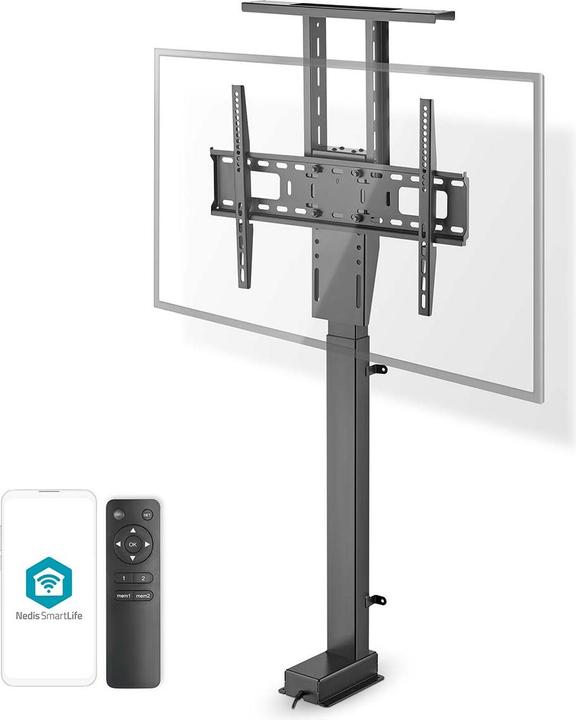 Produktbild Nedis Motorisierte TV-Ständer - 37-80" - maximal unterstützes Bildschirmgewicht: 60 kg - Built-in Sc (80", 60 kg)