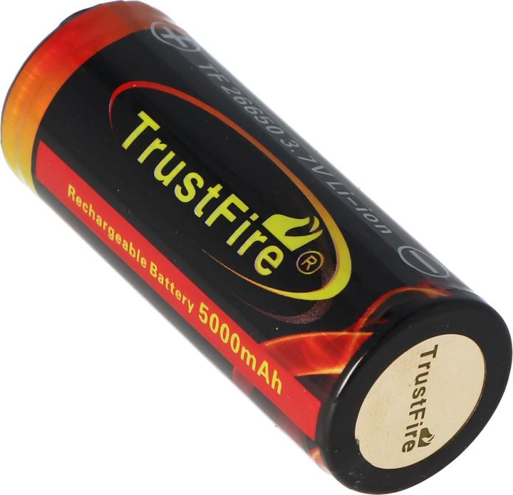 Actual product image Trustfire Akku 26650, geschützter (1 pcs., 26650, 5000 mAh)