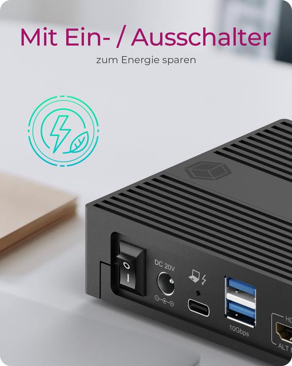 Produktbild Icy Box IB-DK2246AC (USB-C, 14 Ports)