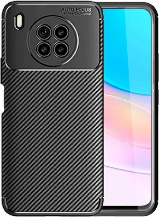Screenguard Honor 50 Lite Hülle Carbon Design TPU Case (Honor 50 Lite)