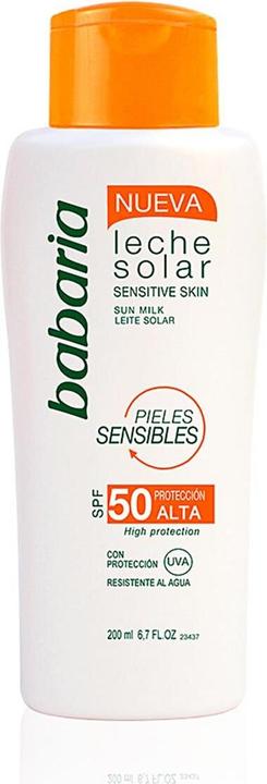 Babaria Cream and Face Milk 200ml (Sonnenlotion, SPF 50, 200 ml)