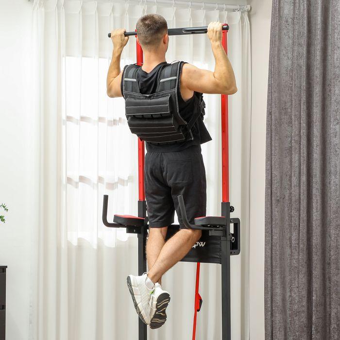 Produktbild Swisshandel24 verstellbare Gewichtsweste 20kg mit Reflektierenden Streifen, Trainingsweste