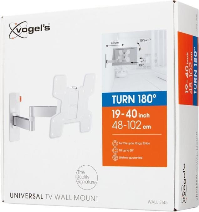 Immagine prodotto Vogels Parete 3145 (Muro, 40", 15 kg)