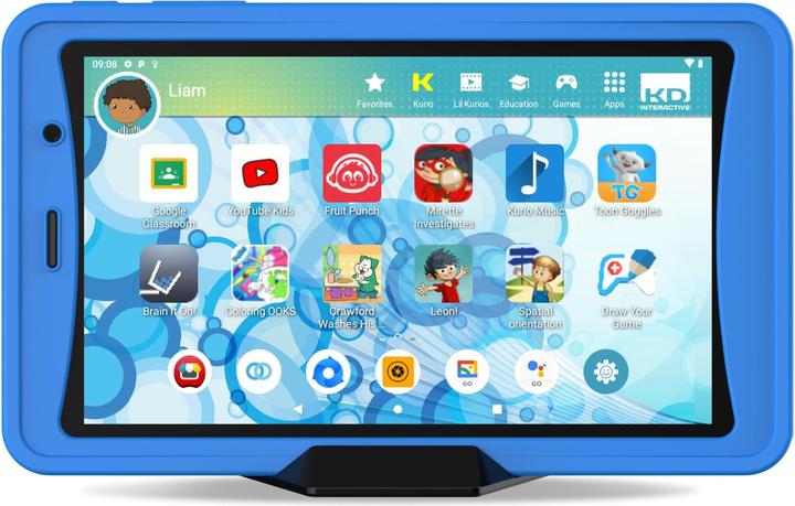 Productafbeelding KD Toys Kurio Tab Ultra 2 blauw (Frans, Italiaans, Duits)