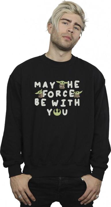 Produktbild Star Wars The Mandalorian Grogu May The Force Be With You Sweatshirt (XXL)