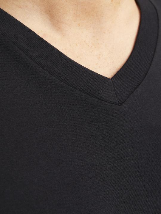 Immagine prodotto Jack & Jones Maglietta con scollo a V monocolore in confezione da 3 pezzi (L)