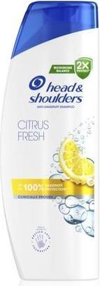 Actual product image Head & Shoulders Citrus Fresh Shampoo 500 ml - Anti-dandruff (500 ml)