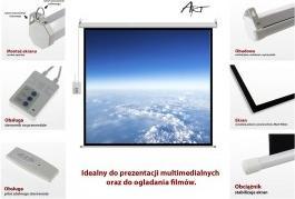 Productafbeelding Art EL F106 16:9 EKRAN ELEKTRYCZNY 16:9 106 234x131cm z pilotem FS-106 16:9 (16:9)