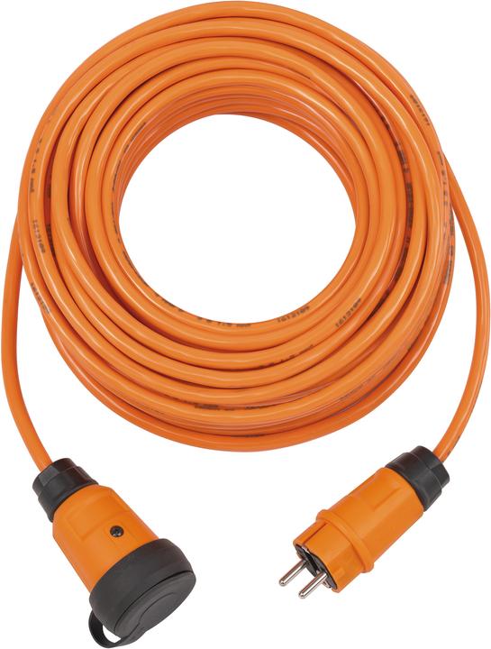Produktbild Brennenstuhl 9162100200 Strom Verlängerungskabel 16 A Grau, Orange 10 m (10 m, CEE 7/3)