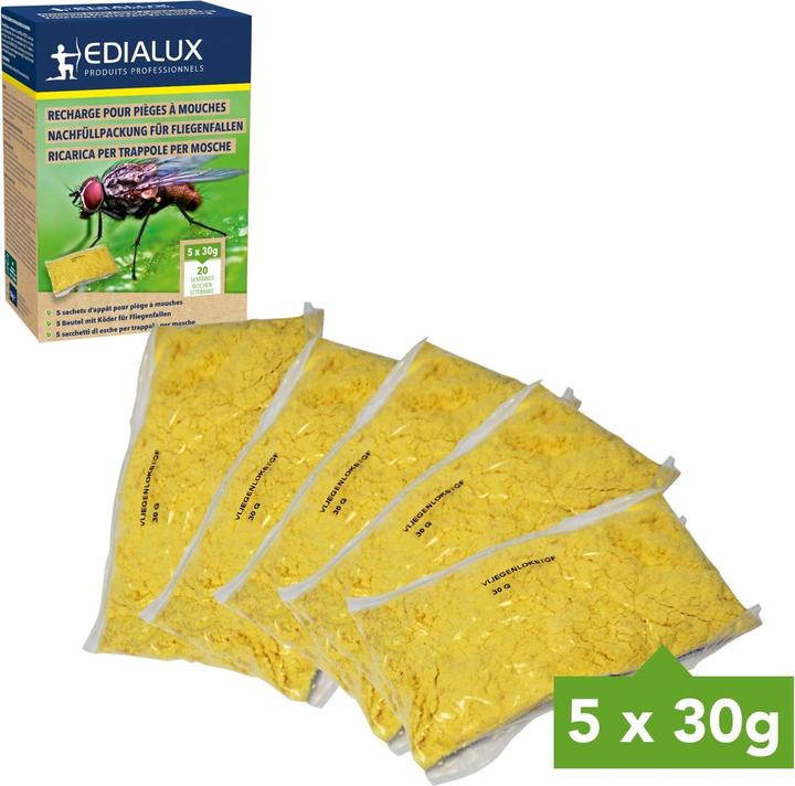 Produktbild Edialux Nachf?llpackung Fliegenfalle, 5 x 30g