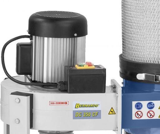 Actual product image Bernardo Cantina Bernardo - Absauganlage mit Feinstaubfilterpatrone DC250 CF / 230 V (Extraction system)