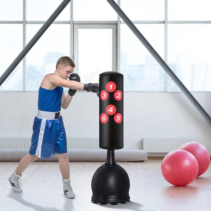 Image du produit Homcom Boxe factice (165 cm, 15.50 kg)