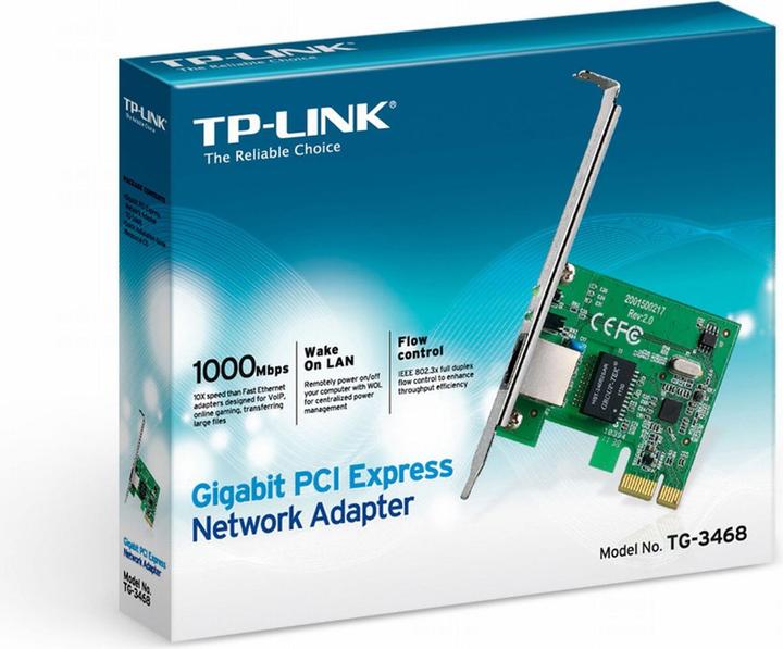 Produktbild TP-Link TG-3468 Netzwerkkarte (PCI-E x1)