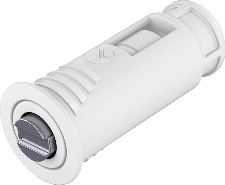 Italiana Ferramenta Italiana Magnetschnapper (Magnetschnäpper) Einbau-Türmagnet K-Lock weiss (1 x)